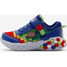 Skechers Lil Mega - Craft 2.0 Küçük Erkek Çocuk Mavi Spor Ayakkabı 402205N Blmt