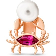 Safir Kuyumculuk S'charm Pırlantalı Yengeç Charm