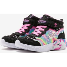 Skechers Unicorn Dreams - Magical Dreame Büyük Kız Çocuk Siyah Işıklı Bot 302332L Bkmt