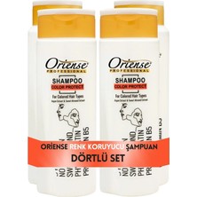 Oriense Color Protect 360 ml Şampuan 4'lü Set