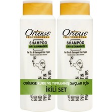 Oriense Dry & Damaged 600 ml Şampuan 2'li Set