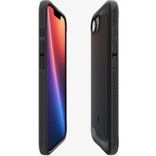 Spigen iPhone 16e Kılıf Rugged Armor MagFit MagSafe özellikli Matte Black - ACS09152