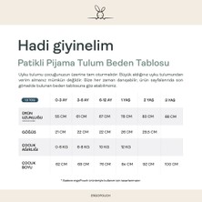 Ergopouch Organik Pamuklu Patikli Pijama Tulum 0.2 TOG