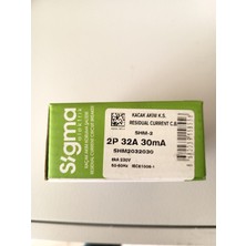 Sigma 2X32A 30MA Kaçak Akım Rölesi 