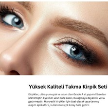 Reazeal 5’li Manyetik Takma Kirpik ve Eyeliner Seti – Yapıştırıcısız Kirpik , Doğal Görünüm Kirpik , Suya Dayanıklı Eyeliner , Gün Boyu Kalıcı Eyeliner , Kolay Kullanım Kirpik !