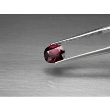 Aries 1.90 Ct 7.7x6.6 mm Vs Cushion Natural Purplish Pink Rhodolite Garnet, Madagascar