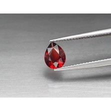 Aries 1.05 Ct Vs Pear Natural Purplish Pink Rhodolite Garnet, Madagascar