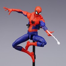 Toyworld Sv Actıon Spider-Man Örümcek Evrenine Peter Parker Aksiyon Figürü 16CM (Yurt Dışından)