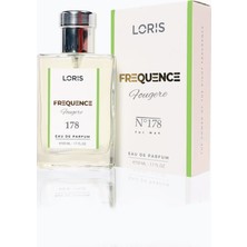 Loris E-178 Frequence Parfume Edp 50 ml Aromatik - Fougere Erkek Parfüm