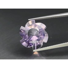 Aries 6.16 Ct 12.5x12.5 mm Vvs Fancy Natural Unheated Lavender Amethyst Brazil, Elegant!
