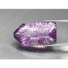 Aries 29.61 Ct 27.8x15 mm Vs Fancy Natural Unheated Purple Amethyst Uruguay, Big!