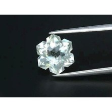 Aries 2.45 Ct 8.8x8.8 mm Vs Snowflake Natural Green Amethyst, Brazil
