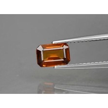 Aries 1.45 Ct 7x4.8 mm Vs Octagon Natural Yellow Zircon Unheated Tanzania