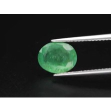 Aries 2.15 Ct 9.4x7.5 mm Oval Green Emerald, Ethiopia