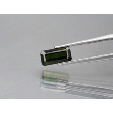 Aries 2.36 ct 10.2x5.2  mm Octagon Natural Unheated Forest Green  Tourmaline