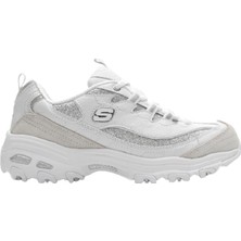 Skechers D'Lıtes-Glımmer Eve 13155-Wsl Kadın Beyaz/Gümüş Koşu&Yürüyüş Ayakkabı