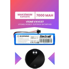 Electroll Viomi VXVC07 Uyumlu Batarya (Maksimum Kapasite) 7000MAH Pil Robot Süpürge Bataryası Değişimi