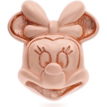 Celikchi Kadın Rose Renk Minnie Model Gümüş Charm