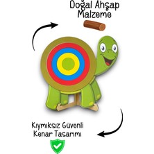 Bella Casa Kids Kaplumbağa Puzzle,egitici Puzzle Kaplumbağa,montessori Egitici Oyuncak,ahsap Egitici Yapboz Montesso
