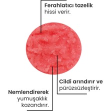 Sis Shine Cosmetic Karpuzlu Arındırıcı El, Ayak ve Vücut Peelingi - Glow Melon Scrub - 2 Adet