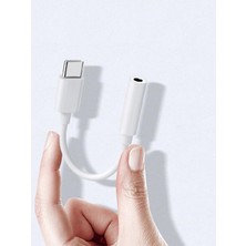 Erdineks Type-C To 3.5mm Jack Adaptör | Yüksek Ses Kalitesi | Kulaklık Dönüştürücü