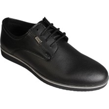 Yaz Kış Ayakkabı Yazkış Erkek Siyah Klasik Küçük 36-40 Numara Garson Ayakkabı