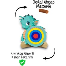 Bella Casa Kids Dinazor Puzzle,egitici Puzzle Dinazor,montessori Egitici Oyuncak,ahsap Egitici Yapboz Montessori Oyu
