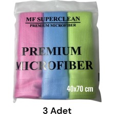 Sihirli  Cam  Temizleme  Bezi 3 Lü Paket - 40 x 70  cm