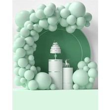 Beysüs Mint Yeşili Makaron Balon 20 Adet 12INÇ