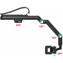 **360° Dönen Araç Içi Telefon Tutucu - Güneşlik Montajlı, Şık ve Dayanıklı Tasarım, Universal Uyumlu, Güçlü Tutuş, Güvenli Sürüş, Navigasyon ve Video Için Ideal, Kolay Kurulum!**