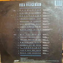 Alp Plak Ella Fitzgerald – A Portrait Of Ella Fitzgerald - Plak Lp