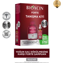 Bioxcin Forte Serum 3x30ml + Forte Şampuan Set ( Yoğun Saç Döküllmesi İçin Serum + Bioxcin Şampuan Set