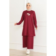 Orchid Style 
baskılı Ikili Takım