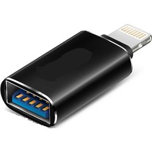 Golden Tech Apple Lightning Uyumlu USB 3.0 (Yüksek Hızlı) Veri Aktarımı Otg Çevirici Dönüştürücü Adaptör