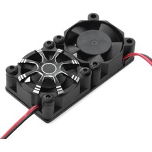 Parallax 30X30MM Alüminyum Alaşımlı Soğutma Fanı Kapağı Rc Motor Kırmızı (Yurt Dışından)