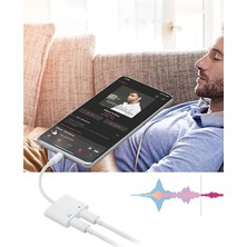 Erdineks Çift Type-C Dönüştürücü | Şarj + Kulaklık Kullanımı | Hi-Fi Ses Destekli | Tak & Çalıştır
