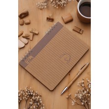 Prestij Elephant Kraft Çizgili Defter