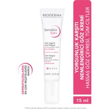 Sensibio Eye Hassas Göz Çevresi için Hyalüronik Asit ve Kafein İçeren Nemlendirici Bakım Kremi 15 ml