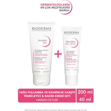 Hassas Ciltler Için Yatıştırıcı Bakım Kremi & Temizleyici 2'li Set