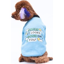 Pawstar Mavi Loviisa Sweat Kedi Köpek Sweat- Kedi Köpek Kıyafeti