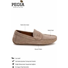 Pegia Hakiki Süet Erkek Loafer Ayakkabı 500901
