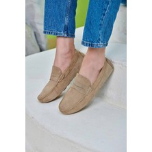 Pegia Hakiki Süet Erkek Loafer Ayakkabı 500901