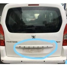 Peugeot Partner Van Boxer Expert Arka Bagaj Yazı - 8665.RW