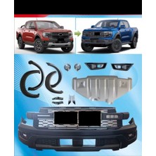 Ford Ranger 2022 Xlt / Sport / Wıldtrack  Uyumlu 2022 Raptor Facelıft Body Kit