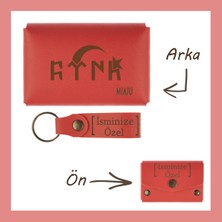 Miawiki Nar Çiçeği, Göktürkçe Türk Yazılı, Isminize Özel Cüzdan ve Anahtarlık Seti, lik Mükemel Anı