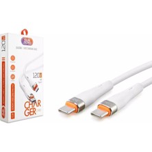 Tecno Pova 5 Uyumlu 120W Pd Type-C Hızlı Şarj Data Kablosu 1mt (Saliseli Orginal Subzero )