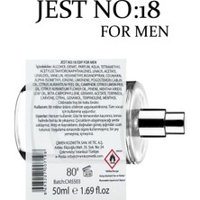 Jest No:18 Edp For Men