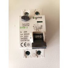 Sigma 2X25A 300MA Kaçak Akım Rölesi