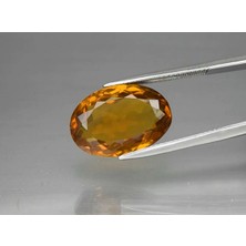 Aries 11.96 ct 18.3X12.5  mm Vvs Oval Natural Yellow Citrine, Brazil
