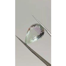 Aries 21.43 ct  23.8X15.2 Natural  Green Purple Fluorite,brazil